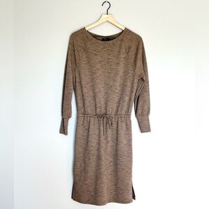 PRANA  DRESS SMALL SUNRISE LONG SLEEVE